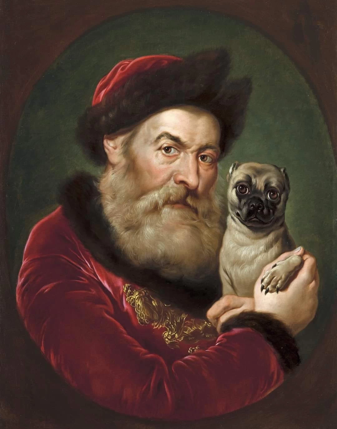 Giacomo Ceruti, il Pitocchetto - 136, vecchio con cane